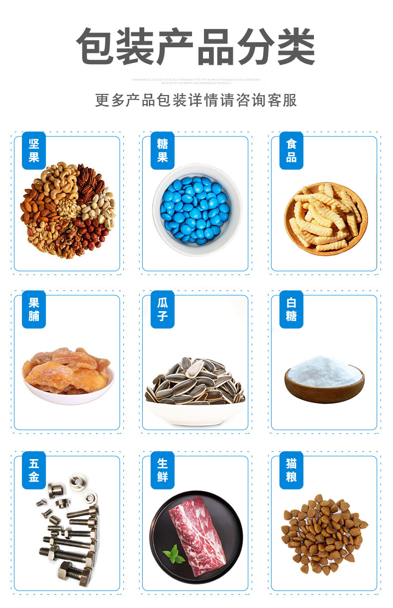 全自動貓耳朵包裝機 顆粒包裝機(圖3)
